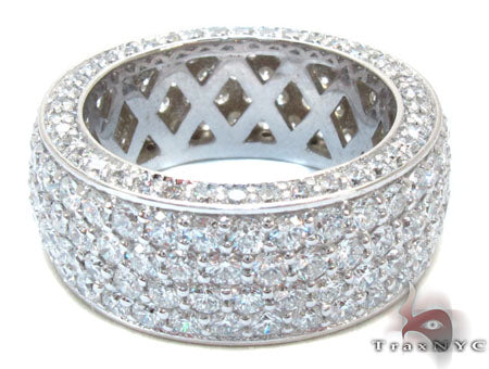 14K Gold Round Cut Prong Diamond Ring, photo 4 of 6