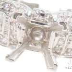 White Gold Solitaire Semi Mount Ring 30855 - Image 3
