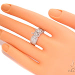 White Gold Solitaire Semi Mount Ring 30855 - Image 7