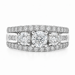 White Gold Wedding Ring 5613