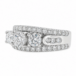White Gold Wedding Ring 5613