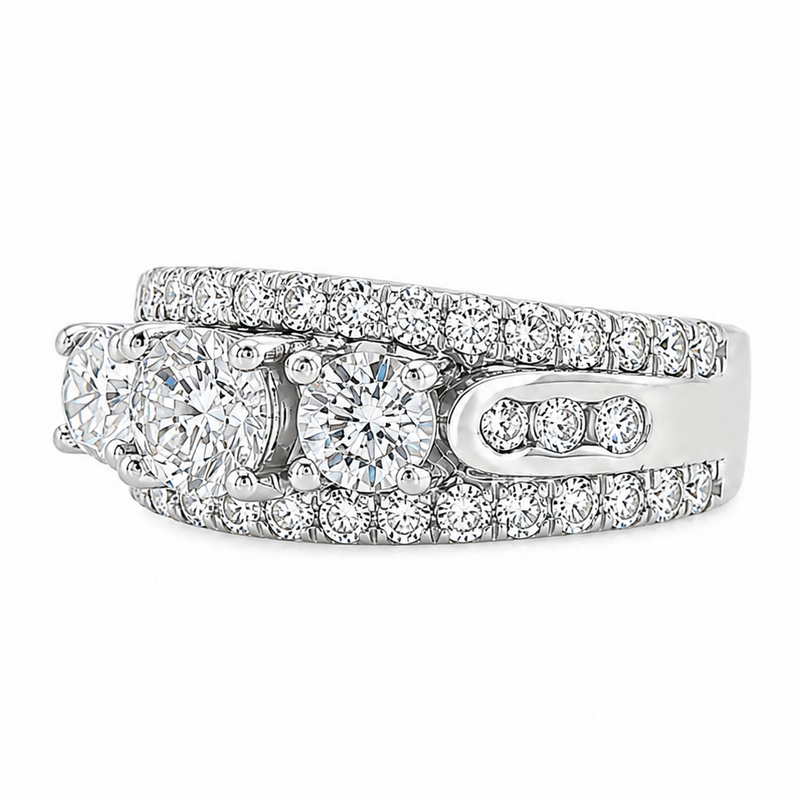 White Gold Wedding Ring 5613
