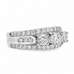 White Gold Wedding Ring 5613