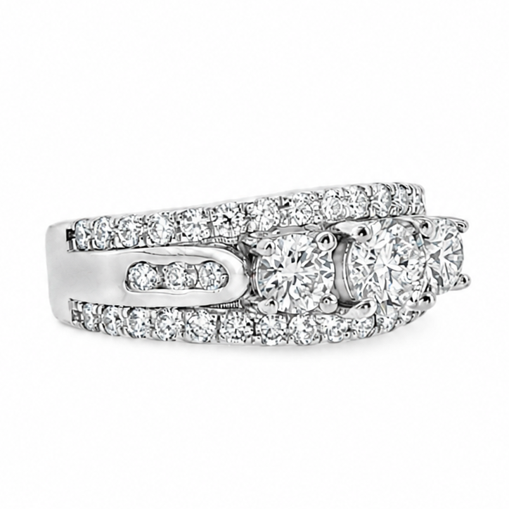 White Gold Wedding Ring 5613