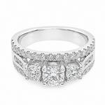 White Gold Wedding Ring 5613