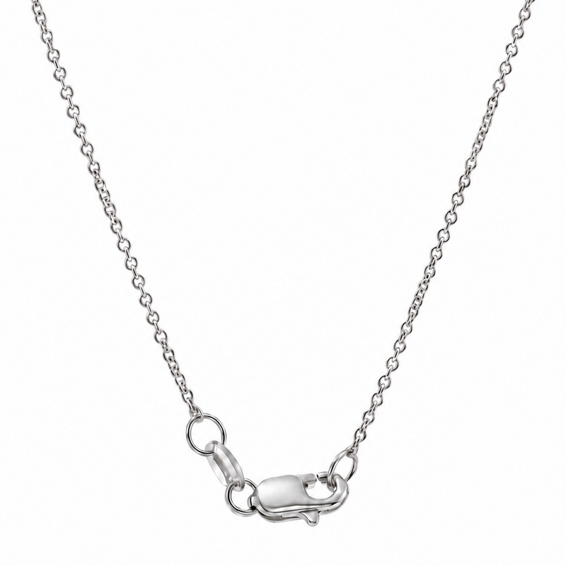White Light David Star Necklace 71832