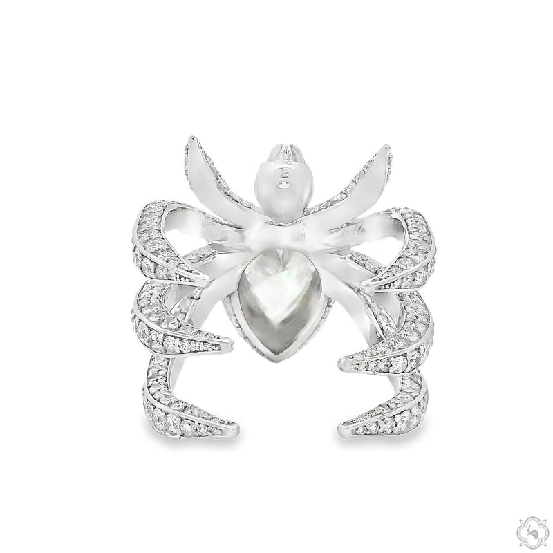 Wrap Around Spider Diamond Ring 70752 - Image 5