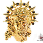 Black Diamond XL Jesus Head Pendant 28844 - Image 1