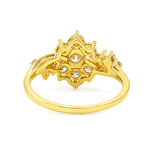 YG Flower Bouquet Ring 16092