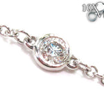 Yard Bezel Diamond Necklace 27679 - Image 5