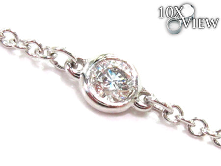 Yard Bezel Diamond Necklace 27679 - Image 5