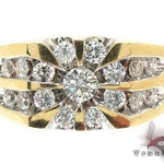 Yellow Gold Channel Diamond Ring 22575 - Image 2