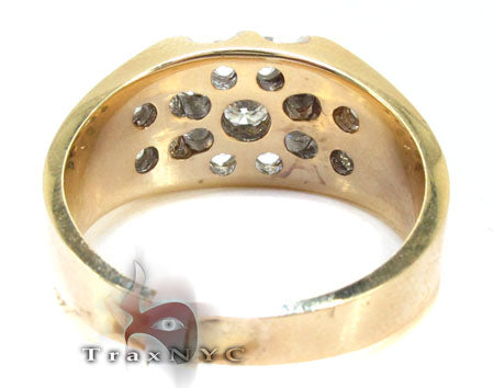 Yellow Gold Channel Diamond Ring 22575 - Image 6