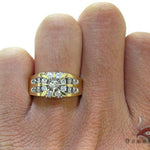 Yellow Gold Channel Diamond Ring 22575 - Image 7