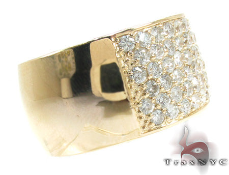 14K Yellow Gold Diamond Ring, photo 4 of 7