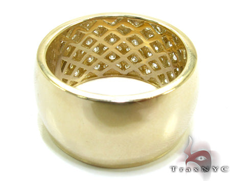 14K Yellow Gold Diamond Ring, photo 6 of 7