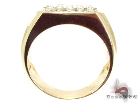 Yellow Gold Mens Jewelry Ring 25182 - Image 5