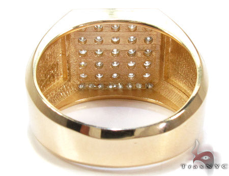 Yellow Gold Mens Jewelry Ring 25182 - Image 6