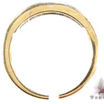 Yellow Gold Round Cut Channel Diamond Ring 24964 - Image 5