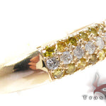 Yellow Gold Round Cut Prong Diamond Ring Set 24825 - Image 12