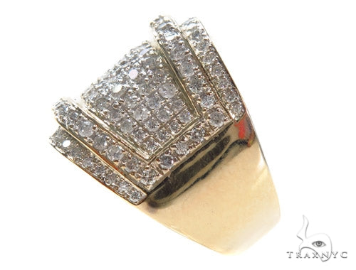 Yellow Gold XL RSVP Ring 2 40991 - Image 4