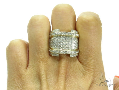 Yellow Gold XL RSVP Ring 2 40991 - Image 7