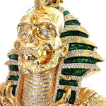 Zombie Skeleton Pharaoh Head Pendant 68805 - Image 4