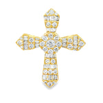 Baguette Diamond Cross 68629