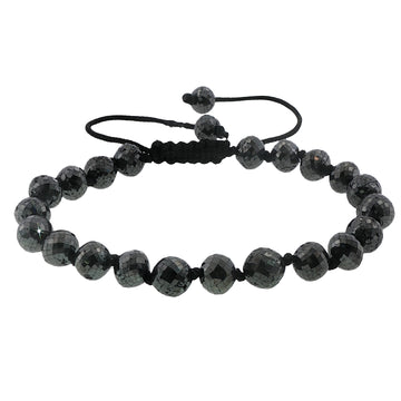 Midnight Elegance Beaded Bracelet