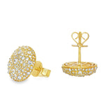 Upside Down Diamond Earrings 71323