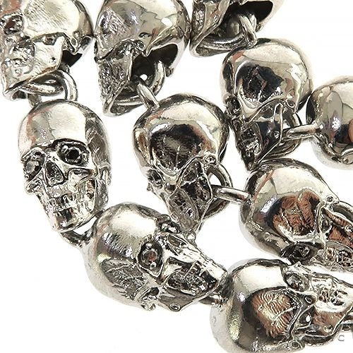 Skull Links Silver Chain, photo 3 of 8