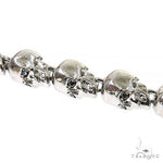 Skull Links Silver Chain 68894