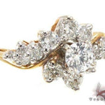 YG Flower Bouquet Ring 16092