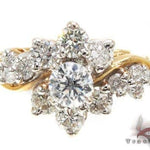 YG Flower Bouquet Ring 16092
