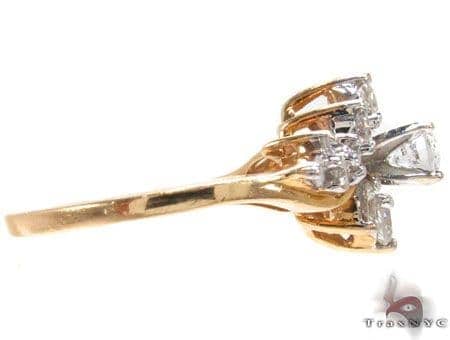 YG Flower Bouquet Ring 16092