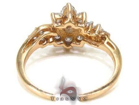 YG Flower Bouquet Ring 16092