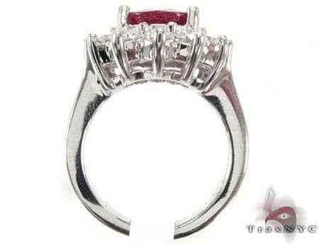 Ruby Flower Ring 5 16917