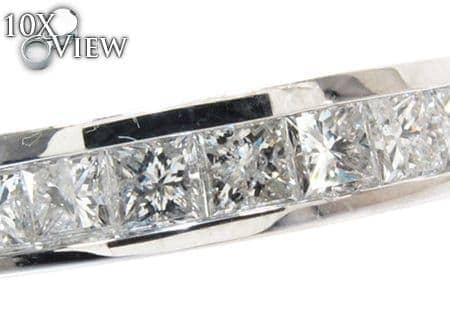 Marvelous Gold Diamond Wedding Band, view 3