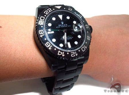 Rolex GMT Master II Black DLC/PVD 16710 32830 - Image 11