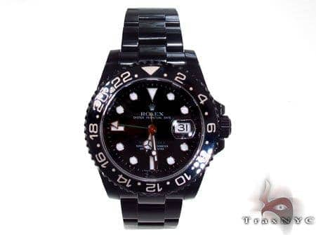 Rolex GMT Master II Black DLC/PVD 16710 32830 - Image 2