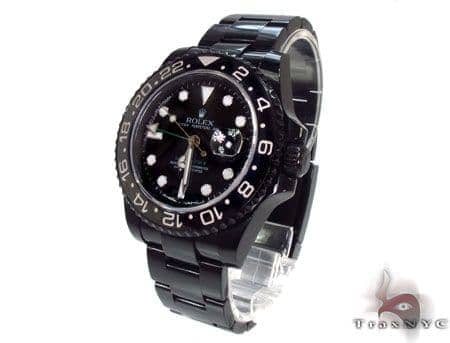 Rolex GMT Master II Black DLC/PVD 16710 32830 - Image 3