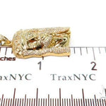 Prong Diamond Jesus Pendant 37119