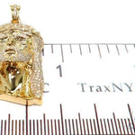 Prong Diamond Jesus Pendant 37119