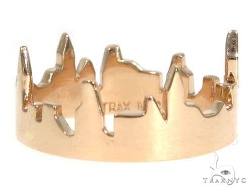 NYC Skyline Gold Ring 45347