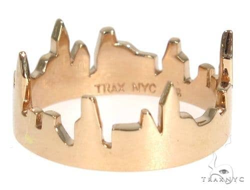 NYC Skyline Gold Ring 45347
