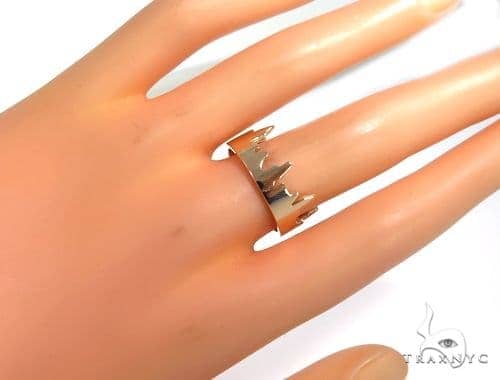 NYC Skyline Gold Ring 45347
