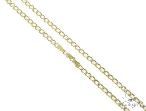 Mens 14k Solid Yellow Gold Cuban/curb Chain 26 Inches 5.4mm   47108 - Image 1
