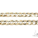 Mens 10k Solid Yellow Gold Cuban/curb Chain 26 Inches 9.3mm   47212 - Image 2