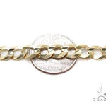Mens 10k Solid Yellow Gold Cuban/curb Chain 26 Inches 9.3mm   47212 - Image 3