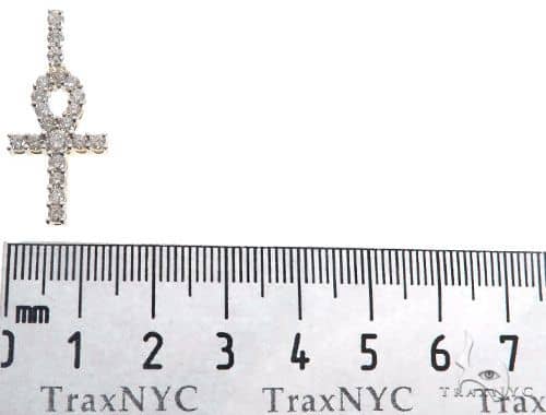 10K Gold Ankh Cross Pendant 64465